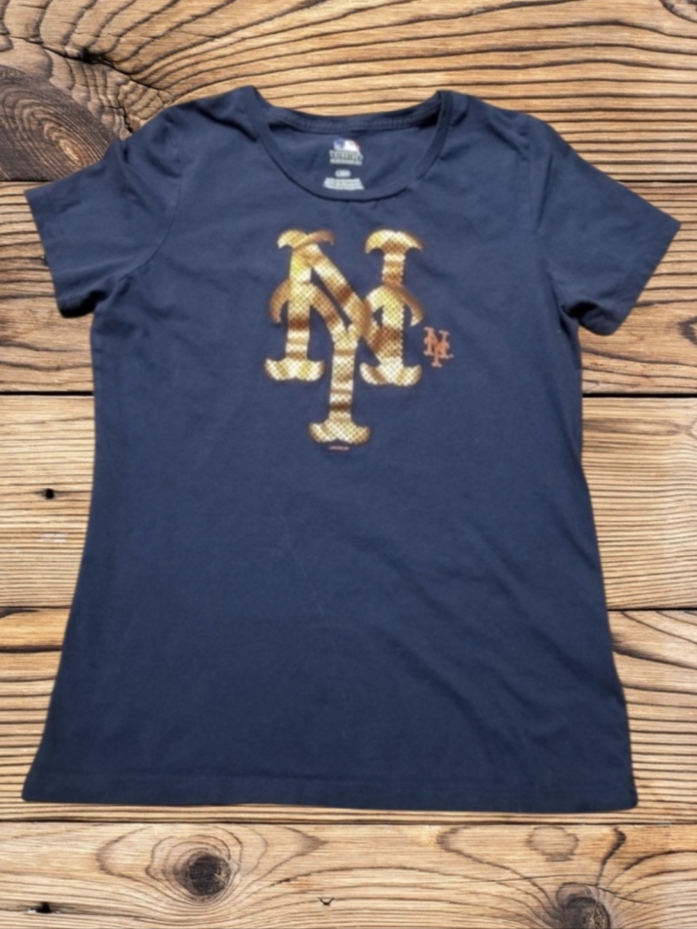 WOMENS BLUE"NEW YORK"GENUINE MERCHANDISE LARGE TEE